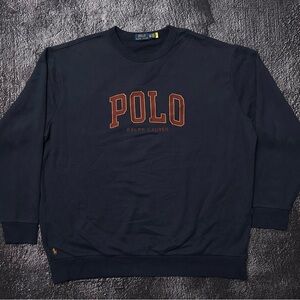 The RL Fleece Logo Sweatshirt  Big & Tall SIZE 3XLT